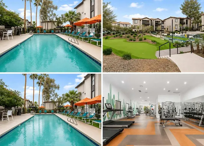 Retreat Near Asu - 2br Pool & Gym